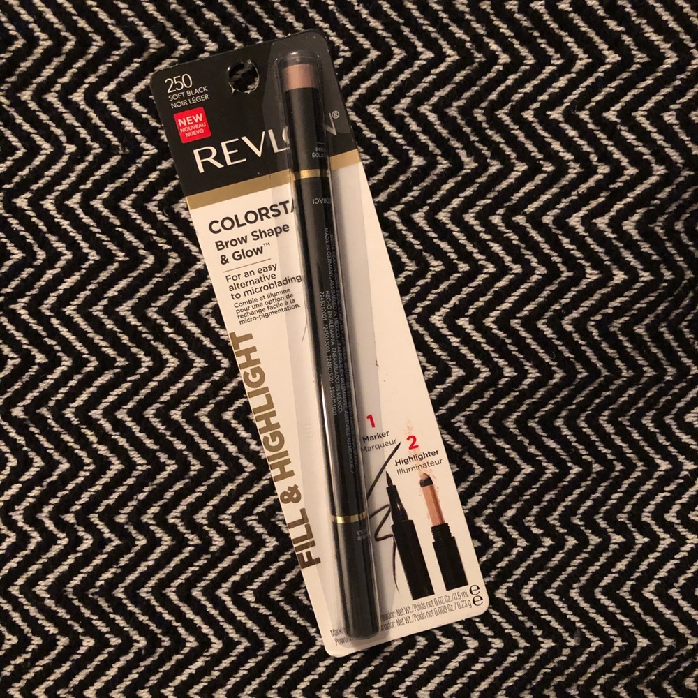 Revlon black eyebrow pencil
